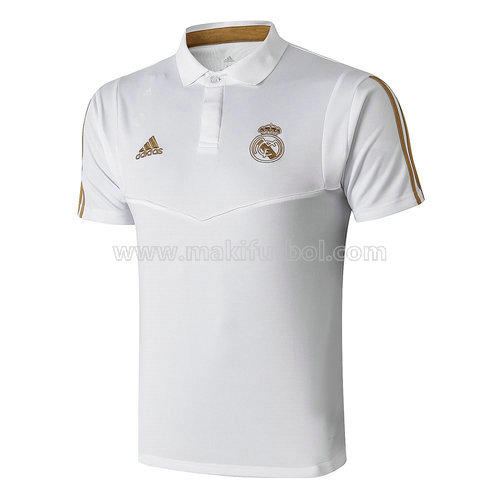 camiseta real madrid polo blanco 2019-2020